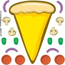 Make-Your-Own Pizza Stickers