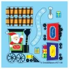 Make Your Own Santa Train Stickers