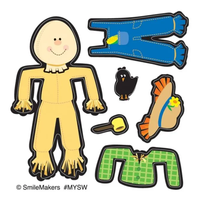 Make-Your-Own Scarecrow Stickers