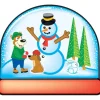 Make Your Own Snow Globe Stickers