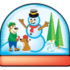 Make Your Own Snow Globe Stickers