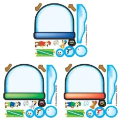 Make Your Own Snow Globe Stickers