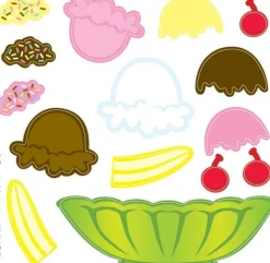 Make-Your-Own Sundae Stickers