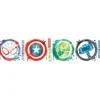 Marvel Icons Wall Decals