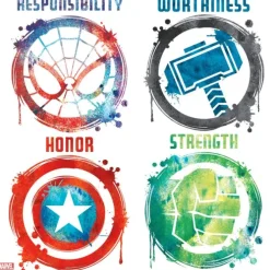 Marvel Icons Wall Decals