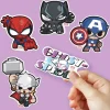 Marvel Mini Heroes Vinyl Decals
