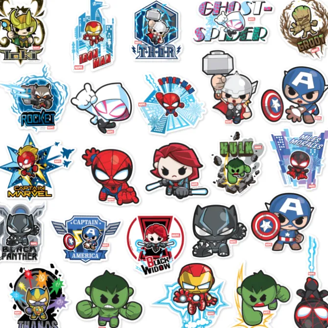 Marvel Mini Heroes Vinyl Decals