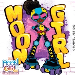 Marvel Moon Girl & Devil Dinosaur Stickers
