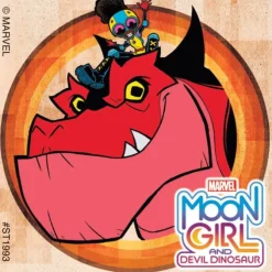 Marvel Moon Girl & Devil Dinosaur Stickers