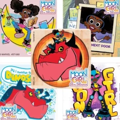Marvel Moon Girl & Devil Dinosaur Stickers