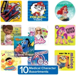 Medical Character Sticker Sampler