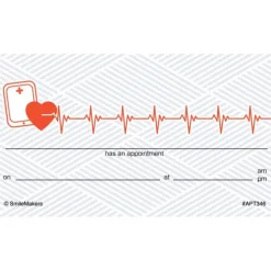 Medical Heartbeat Appointment Cards