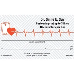 Medical Heartbeat Appointment Cards