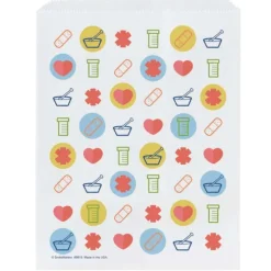 Medical Icons Paper Bags