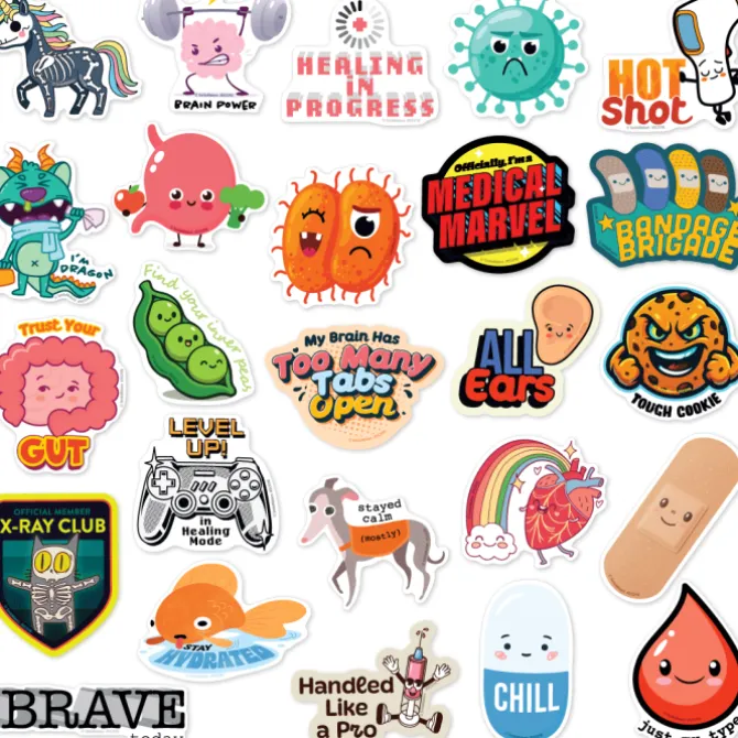 Medical Patient Vinyl Decals