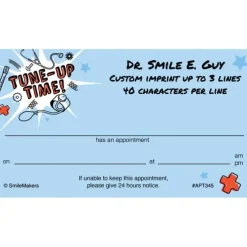 Medical Tune Up Appointment Cards