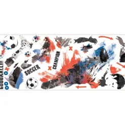 Men's Soccer Champion Giant Wall Decals