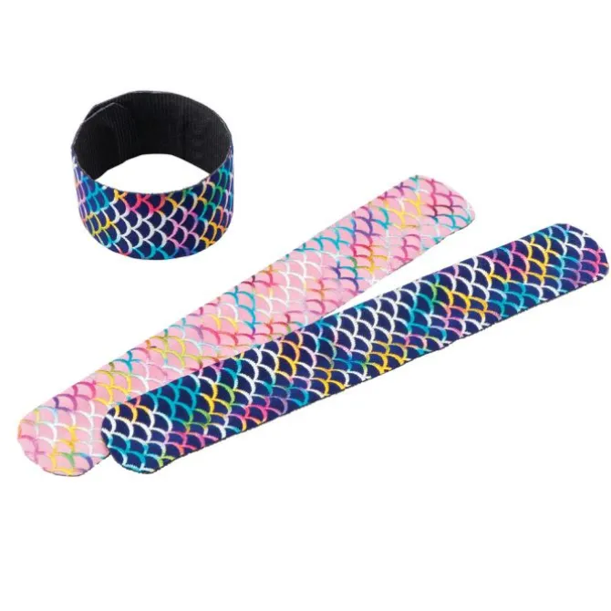 Mermaid Shimmer Slap Bracelets