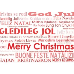 Merry Christmas Languages Greeting Cards