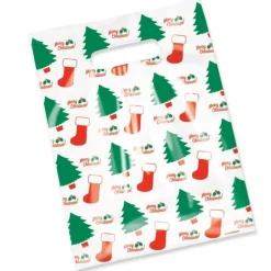 Merry Christmas Scatter Print Bags