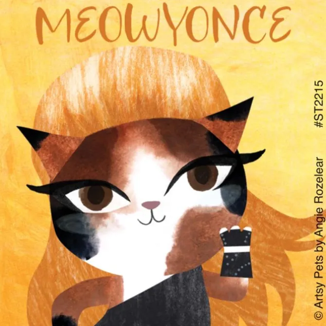 Mewsical Cats & Dogs Stickers