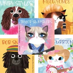 Mewsical Cats & Dogs Stickers