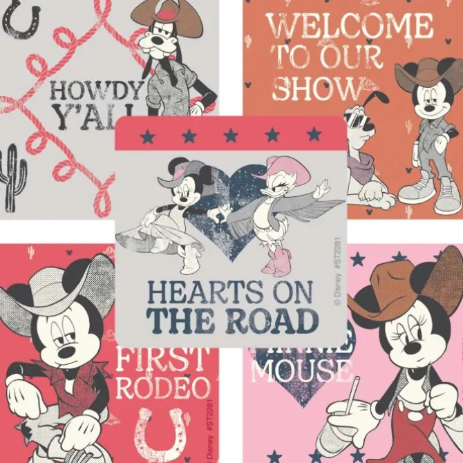 Mickey & Friends Country Vibes Stickers