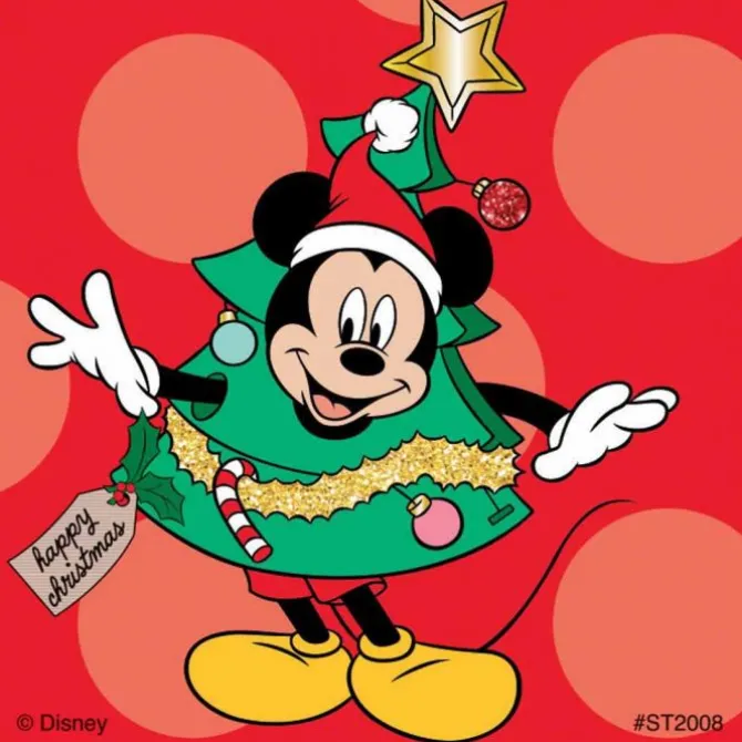 Mickey & Friends Secret Santa Stickers