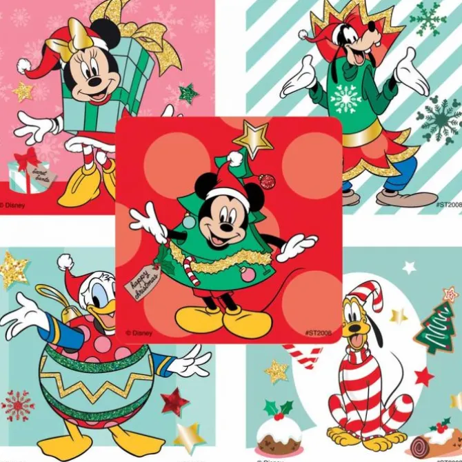 Mickey & Friends Secret Santa Stickers