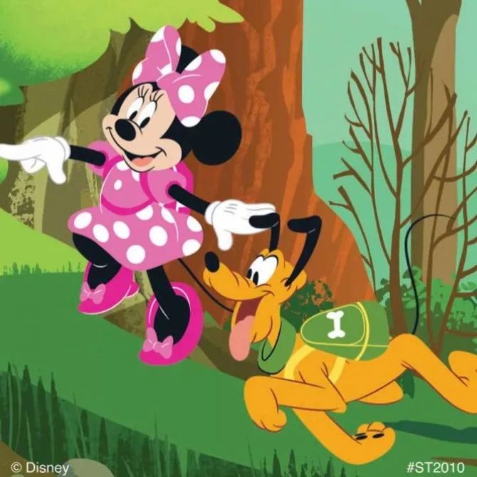 Mickey & Friends Take a Hike Stickers