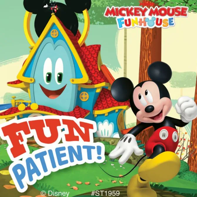 Mickey Mouse Funhouse Patient Stickers