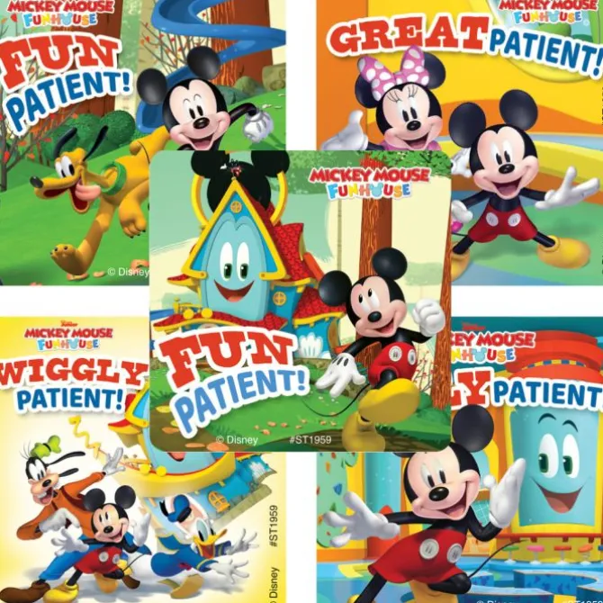 Mickey Mouse Funhouse Patient Stickers