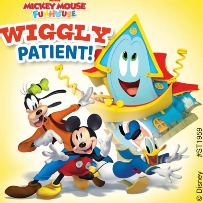 Mickey Mouse Funhouse Patient Stickers