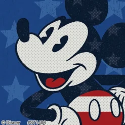 Mickey Mouse 4th of July Stickers
