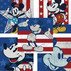 Mickey Mouse 4th of July Stickers