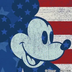 Mickey Mouse 4th of July Stickers