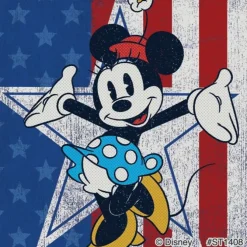 Mickey Mouse 4th of July Stickers