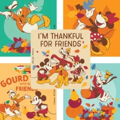 Mickey & Pals Friendsgiving Stickers