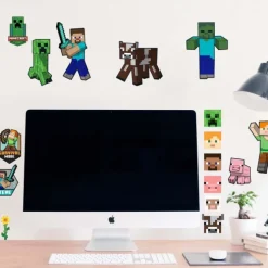 Minecraft Characters Wall Decals