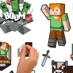 Minecraft Characters Wall Decals