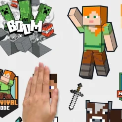 Minecraft Characters Wall Decals