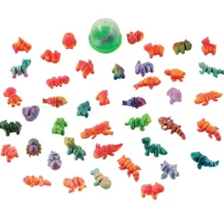 Mini Articulating Animals in 2" Capsules