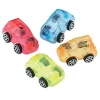 Mini Clear Free Wheel Cars