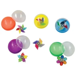 Mini Fidget Spinners in 2" Round Capsules
