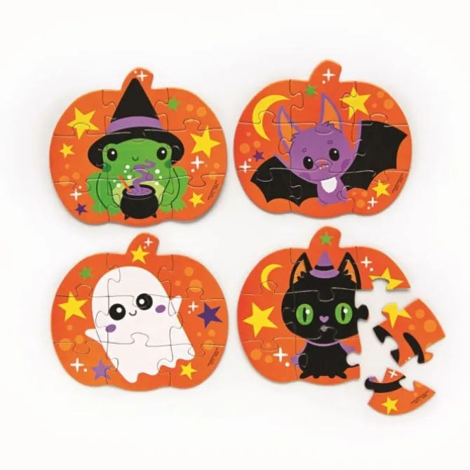 Mini Halloween Pumpkin Puzzles