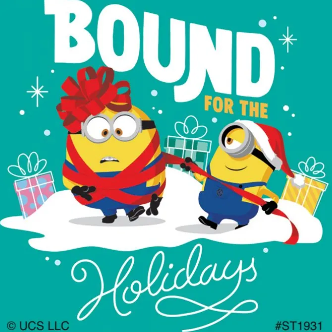 Minions Christmas Stickers