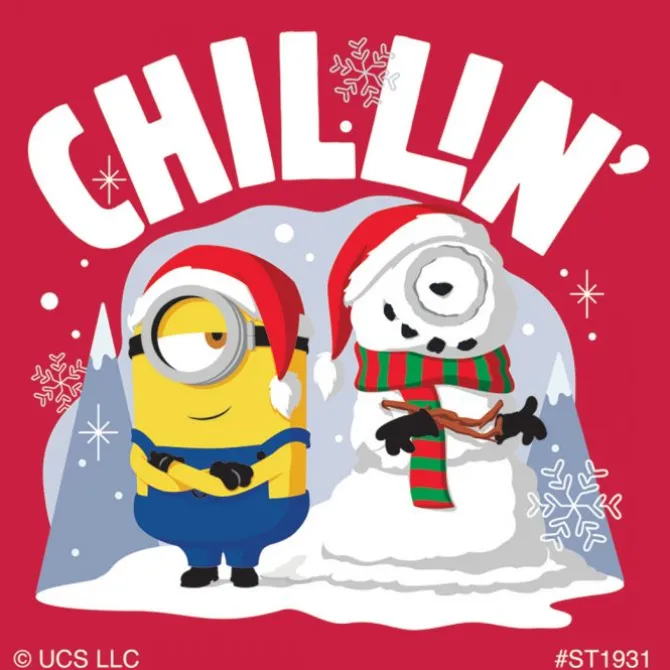 Minions Christmas Stickers