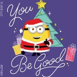 Minions Christmas Stickers