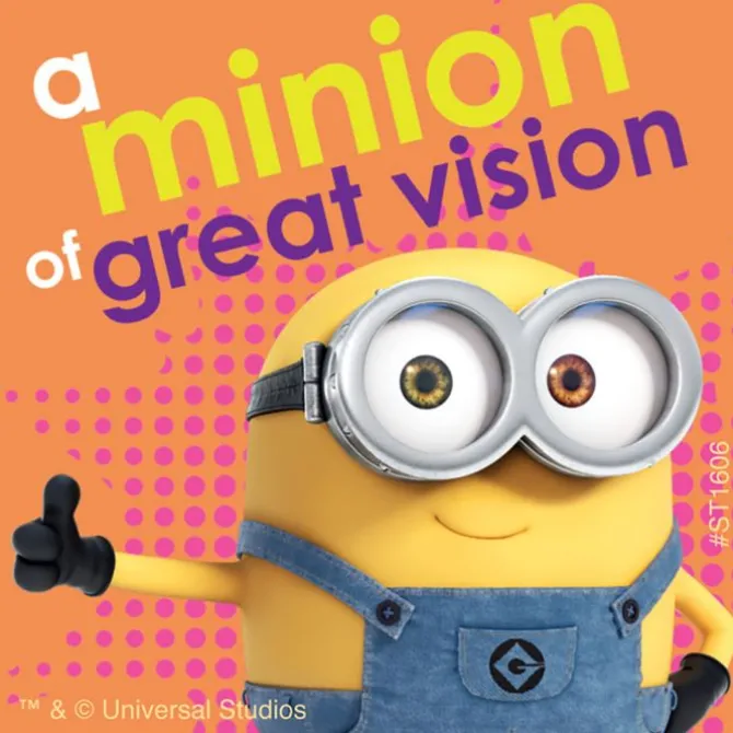 Minions Eyecare Stickers
