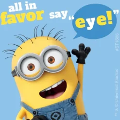 Minions Eyecare Stickers
